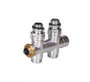 Вентиль Terma Cylinder интегрированный термостатический прямой правый металл сатин TGZTST013