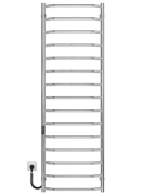 Электрический полотенцесушитель Deffi Трапеция П15 500х1600 левое подключение JD03 хром C.TR.160.50.15.E.C.L.1