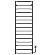 Электрический полотенцесушитель Deffi Трапеция П15 500х1600 правое подключение JD03 черный C.TR.160.50.15.E.B.R.1