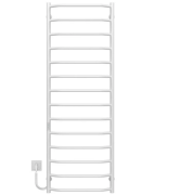 Электрический полотенцесушитель Deffi Трапеция П14 500х1500 левое подключение WD03 белый C.TR.150.50.14.E.W.L.3
