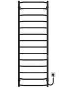 Электрический полотенцесушитель Deffi Трапеция П14 500х1500 правое подключение JD03 черный C.TR.150.50.14.E.B.R.1