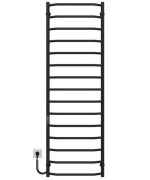 Электрический полотенцесушитель Deffi Трапеция П15 500х1600 левое подключение JD03 черный C.TR.160.50.15.E.B.L.1
