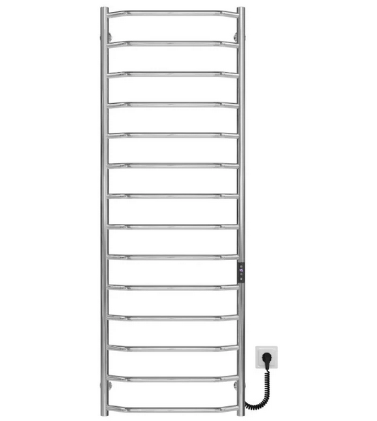 Электрический полотенцесушитель Deffi Трапеция П14 500х1500 правое подключение JD03 хром C.TR.150.50.14.E.C.R.1