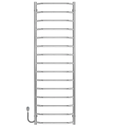 Электрический полотенцесушитель Deffi Трапеция П15 500х1600 левое подключение хром C.TR.160.50.15.E.C.L.5