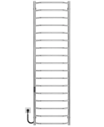 Электрический полотенцесушитель Deffi Трапеция П17 500х1800 левое подключение JD03 хром C.TR.180.50.17.E.C.L.1