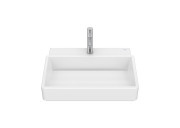 Раковина для ванной Roca Tura 55х43 см сантехническая керамика Supraglaze белый A327693S00