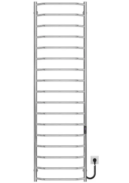 Электрический полотенцесушитель Deffi Трапеция П17 500х1800 правое подключение JD03 хром C.TR.180.50.17.E.C.R.1