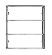 Сушка для рушників водяна Deffi Стандарт П4 400х600 нижнє підключення хром C.SS.60.40.4.C.A