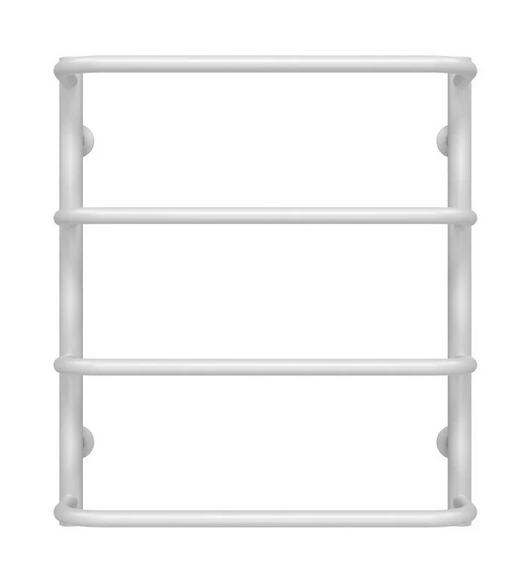 Полотенцесушитель водяной Deffi Стандарт П4 400х600 боковое левое подключение белый C.SS.60.40.4.W.B