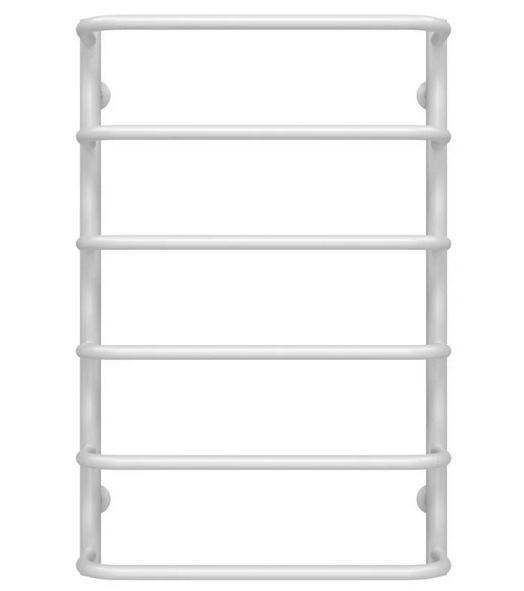 Полотенцесушитель водяной Deffi Стандарт П6 400х800 боковое левое подключение белый C.SS.80.40.6.W.B