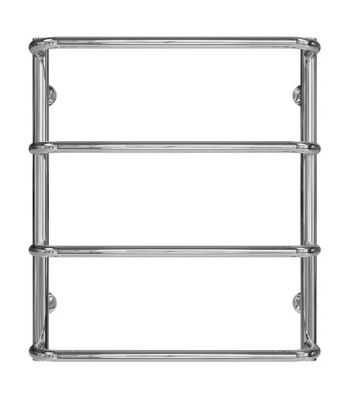 Полотенцесушитель водяной Deffi Стандарт П4 500х600 боковое левое подключение хром C.SS.60.50.4.C.B