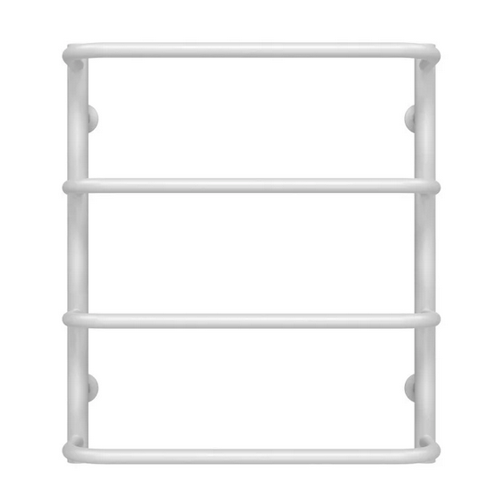 Полотенцесушитель водяной Deffi Стандарт П4 500х600 боковое левое подключение белый C.SS.60.50.4.W.B