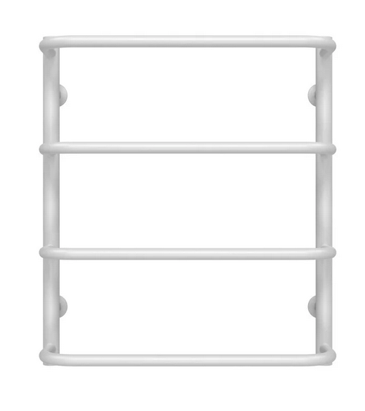 Полотенцесушитель водяной Deffi Стандарт П4 500х600 боковое правое подключение белый C.SS.60.50.4.W.C