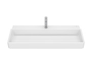 Раковина для ванной Roca Tura 100х43 см сантехническая керамика белый A327698000