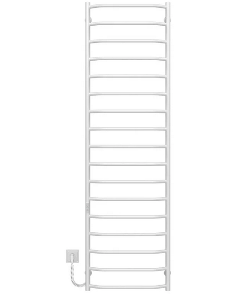 Електрична сушарка для рушників Deffi Трапеція П17 500х1800 ліве підключення WD03 білий C.TR.180.50.17.E.W.L.3