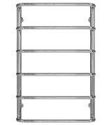 Сушка для рушників водяна Deffi Стандарт П6 400х800 бічне ліве підключення хром C.SS.80.40.6.C.B