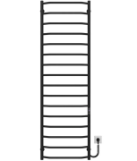 Электрический полотенцесушитель Deffi Трапеция П16 500х1700 правое подключение JD03 черный C.TR.170.50.16.E.B.R.1