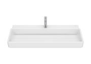 Раковина для ванної кімнати Roca Tura 100х43 см сантехнічна кераміка білий A327698000