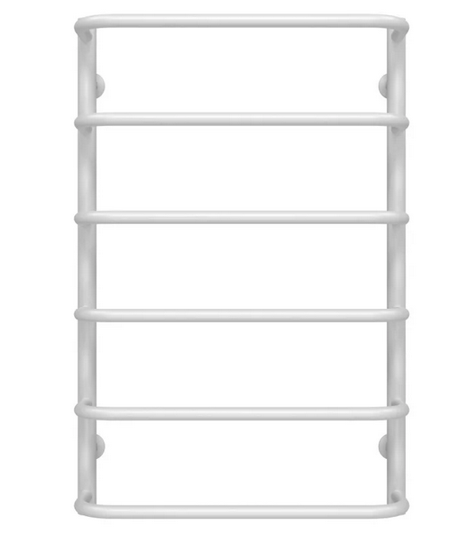 Полотенцесушитель водяной Deffi Стандарт П6 500х800 боковое левое подключение белый C.SS.80.50.6.W.B