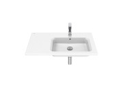 Раковина для ванной Roca Gap Pro Slim 80х46 см сантехническая керамика белый A3279A5000