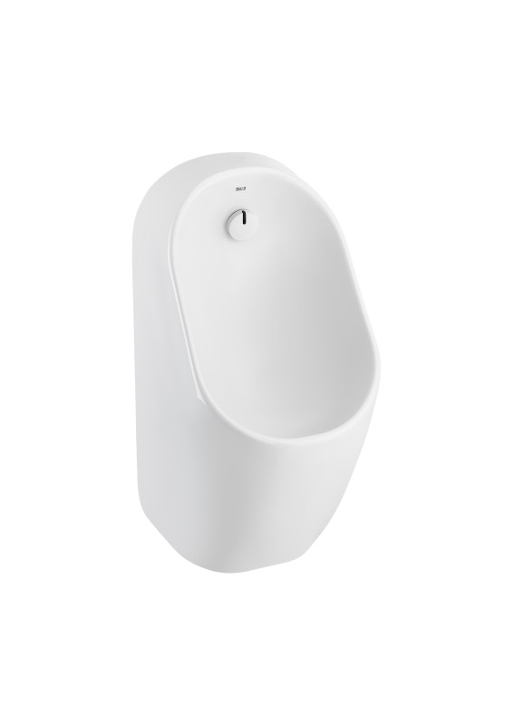 Настінний пісуар Roca Proton Rimless 30,5х35 см з живленням від мережі 230 В сантехнічна кераміка білий A3590J5000