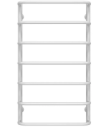 Полотенцесушитель водяной Deffi Стандарт П7 500х900 боковое правое подключение белый C.SS.90.50.7.W.C