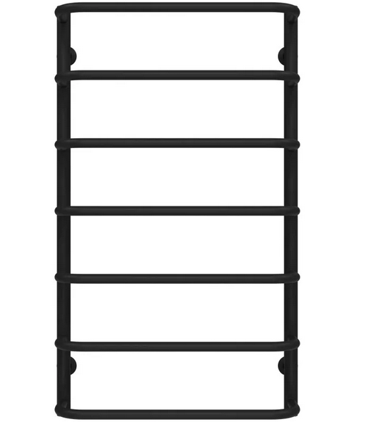 Сушка для рушників водяна Deffi Стандарт П7 500х900 бічне праве підключення чорний C.SS.90.50.7.B.C
