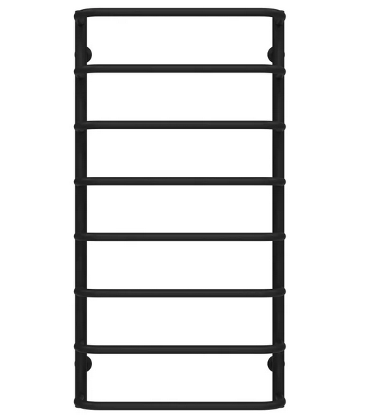 Сушка для рушників водяна Deffi Стандарт П8 500х1000 нижнє підключення чорний C.SS.100.50.8.B.A