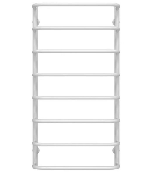 Полотенцесушитель водяной Deffi Стандарт П8 500х1000 боковое левое подключение белый C.SS.100.50.8.W.B