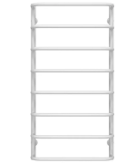 Полотенцесушитель водяной Deffi Стандарт П8 500х1000 боковое левое подключение белый C.SS.100.50.8.W.B