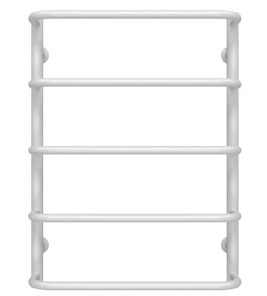 Полотенцесушитель водяной Deffi Стандарт П5 500х700 боковое левое подключение белый C.SS.70.50.5.W.B