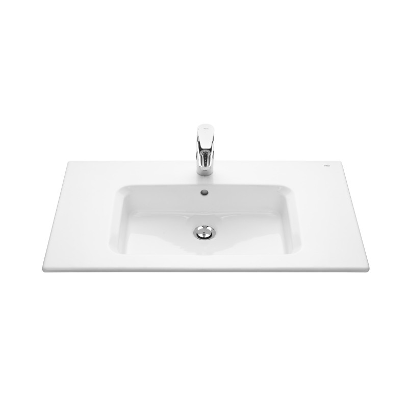 Раковина для ванної кімнати Roca Gap Pro Slim 80х46 см сантехнічна кераміка білий A3279A4000