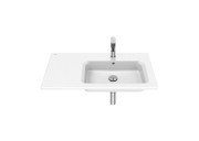 Раковина для ванной Roca Gap Pro Slim 80х46 см сантехническая керамика белый A3279A5000