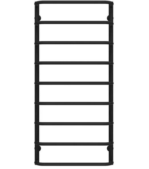 Полотенцесушитель водяной Deffi Стандарт П9 500х1100 нижнее подключение черный C.SS.110.50.9.B.A