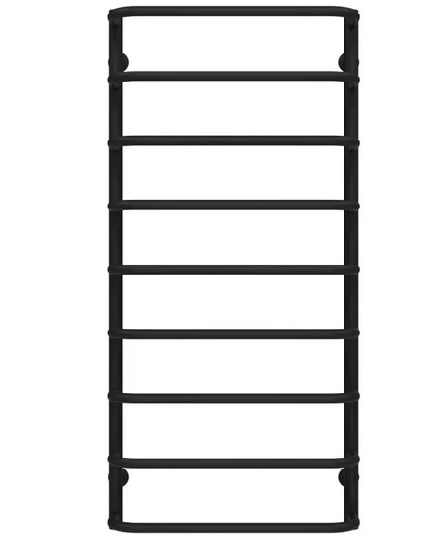 Сушка для рушників водяна Deffi Стандарт П9 500х1100 бічне ліве підключення чорний C.SS.110.50.9.B.B