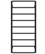 Полотенцесушитель водяной Deffi Стандарт П9 500х1100 боковое левое подключение черный C.SS.110.50.9.B.B