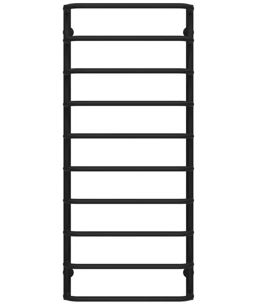 Сушка для рушників водяна Deffi Стандарт П10 500х1200 нижнє підключення чорний C.SS.120.50.10.B.A