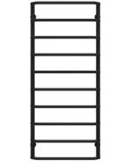 Сушка для рушників водяна Deffi Стандарт П10 500х1200 бічне праве підключення чорний C.SS.120.50.10.B.C