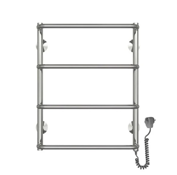 Электрический полотенцесушитель Deffi Стандарт П4 400х600 правое подключение хром C.SS.60.40.4.E.C.R.5