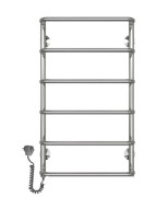 Электрический полотенцесушитель Deffi Стандарт П6 400х800 левое подключение хром C.SS.80.40.6.E.C.L.5