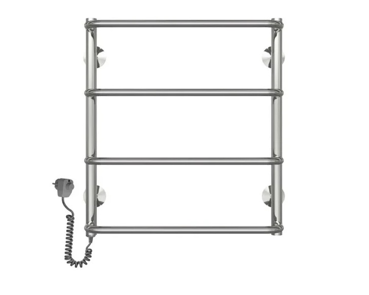 Електросушарка для рушників Deffi Стандарт П4 500х600 ліве підключення хром C.SS.60.50.4.E.C.L.5