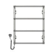 Электрический полотенцесушитель Deffi Стандарт П4 400х600 левое подключение хром C.SS.60.40.4.E.C.L.5