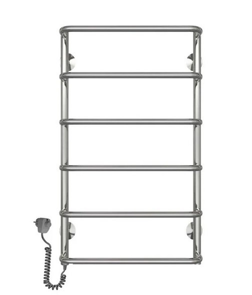 Электрический полотенцесушитель Deffi Стандарт П6 400х800 левое подключение хром C.SS.80.40.6.E.C.L.5