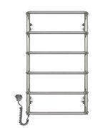 Электрический полотенцесушитель Deffi Стандарт П6 400х800 левое подключение хром C.SS.80.40.6.E.C.L.5