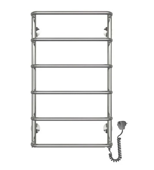 Электрический полотенцесушитель Deffi Стандарт П6 400х800 правое подключение хром C.SS.80.40.6.E.C.R.5