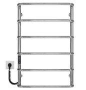 Электрический полотенцесушитель Deffi Стандарт П6 400х800 левое подключение JD03 хром C.SS.80.40.6.E.C.L.1