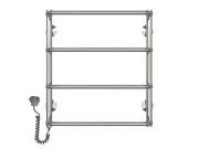 Електросушарка для рушників Deffi Стандарт П4 500х600 ліве підключення хром C.SS.60.50.4.E.C.L.5