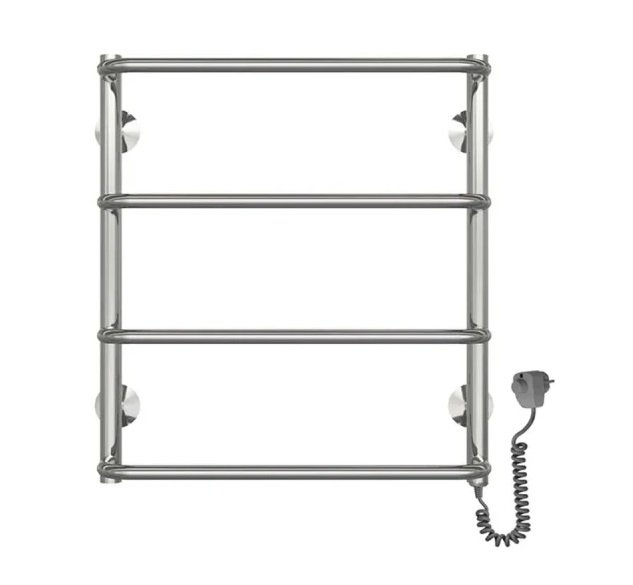 Электрический полотенцесушитель Deffi Стандарт П4 500х600 правое подключение хром C.SS.60.50.4.E.C.R.5