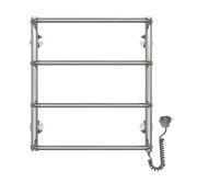 Электрический полотенцесушитель Deffi Стандарт П4 500х600 правое подключение хром C.SS.60.50.4.E.C.R.5