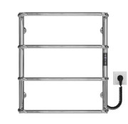 Электрический полотенцесушитель Deffi Стандарт П4 500х600 правое подключение JD03 хром C.SS.60.50.4.E.C.R.1